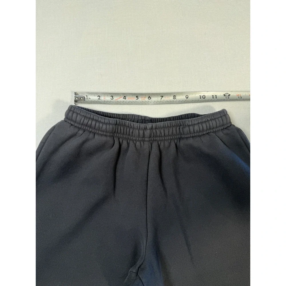 Edikted Women Charcoal Gray Pink Bow Wide Leg Sweatpants XS Coquette Balletcore